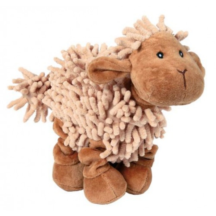 Игрушка для собак TRIXIE - Овечка с пищалкой, 21 см
